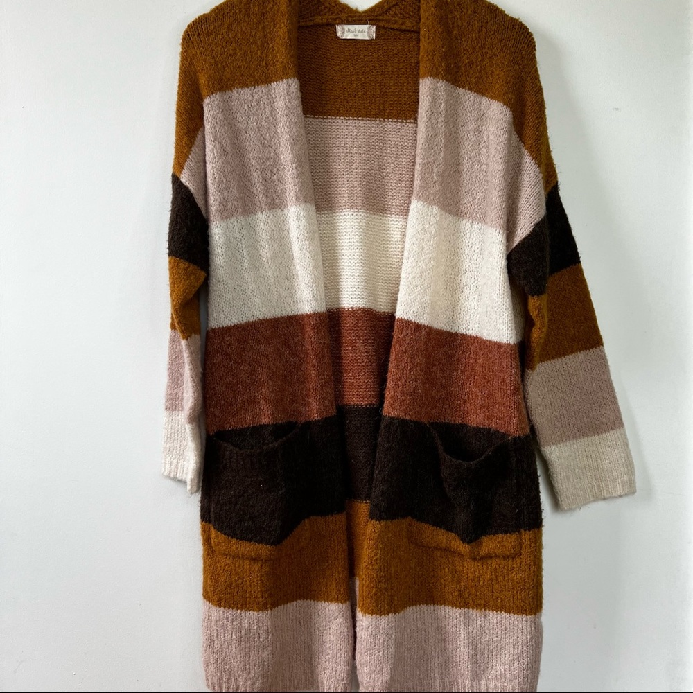 Altar’d State Striped Duster Cardigan